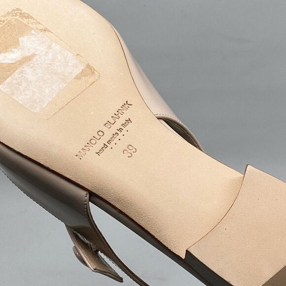 Manolo Blahnik Didion Patent Leather Flats size 39 - Picture 11 of 11